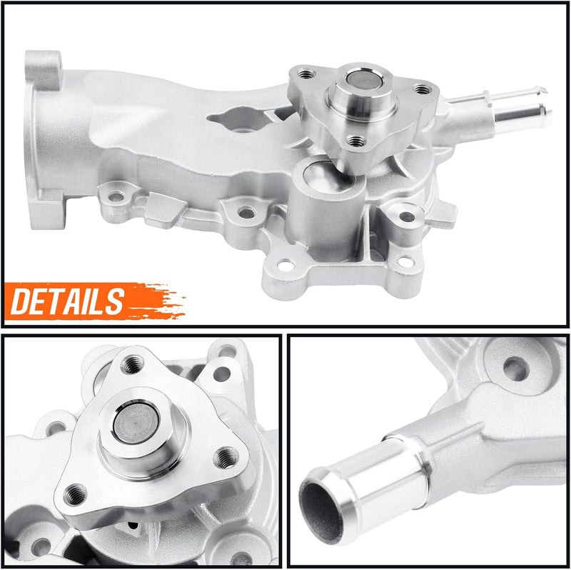 KARCOCA AW6662 Water Pump 130-2140 OE Replacement for L4 1.4L Buick Encore 2013-2021, Chevrolet Sonic 2012-2020, Trax 2013-2021, Cruze 2011-2015 - Image 4